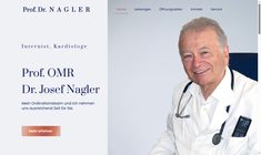 Prof.OMR Dr. Josef Nagler Webseite