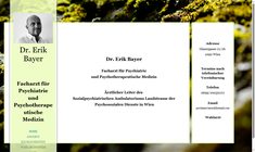 Dr. Erik Bayer Webseite