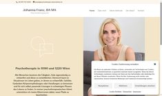 Dr. Johanna Franz Webseite