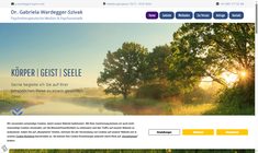 Dr. Gabriela Wardegger-Szivak Webseite