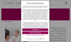 Dr. Pia Caroline Roberts-Infanger Webseite