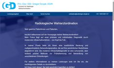 Priv.Doz. DDr. Gregor Oliver Julian Dovjak Webseite