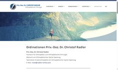 Priv.Doz. Dr. Christof Radler Webseite