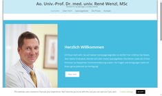 Ao.Univ.Prof. Dr. Rene Wenzl Webseite