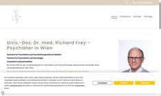 Univ.Doz. Dr. Richard Frey Webseite