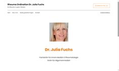 Dr. Julia Fuchs Webseite