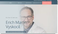 Priv.Doz. Dr. Erich Martin Vyskocil Webseite