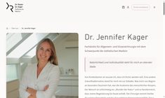 Dr. Jennifer Kager Webseite