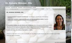 Prim. Dr. Romana Wimmer Webseite