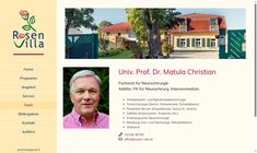 Ao.Univ.Prof. Dr. Christian Matula Webseite