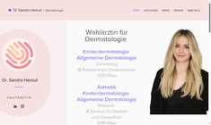 Dr. Sandra Herout Webseite