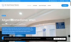 Dr. Sanil Xavier Pereira Webseite