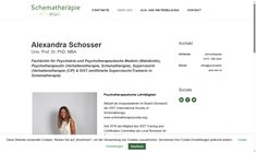 Priv.Doz.Univ.Prof. Dr. Alexandra Schosser PhD MBA Webseite