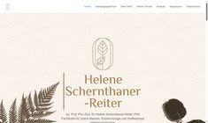 Priv.Doz. Dr. Marie Helene Schernthaner-Reiter PhD MSc MA Webseite