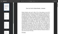 Prim.Univ.Doz. Dr. Michael Musalek Webseite