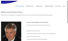 Univ.Doz. Dr. Manfred Karl Mühlbauer Webseite