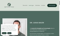 Dr. Lukas Bauer Webseite