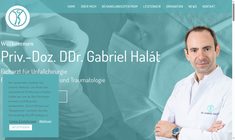Priv.Doz. DDr. Gabriel Halat Webseite