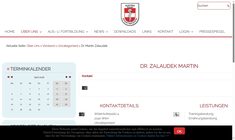 Dr. Martin Zalaudek Webseite