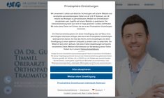 Dr. Gustav Timmel Webseite