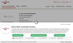Dr. Elena Paralescu Webseite