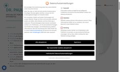 Dr. Paul Stampfl Webseite