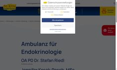 Priv.Doz. Dr. Stefan Riedl Webseite