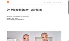 MR Dr. Michael Stany Webseite