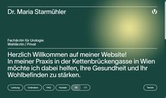 Dr. Maria Starmühler Webseite