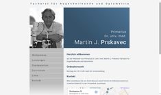 Dr. Martin Prskavec Webseite
