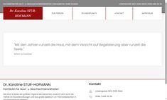 Dr. Karoline Stur-Hofmann Webseite