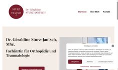 Dr. Geraldine Desiree Sturz-Jantsch Webseite
