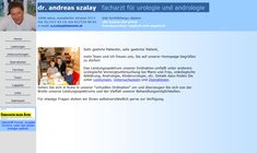 Dr. Andreas Szalay Webseite