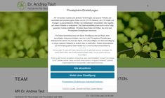 MR Dr. Andrea Taut Webseite