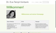 Dr. Eva Templ-Vonbank Webseite