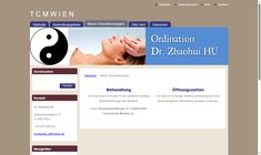 Dr. Zhaohui Hu Webseite