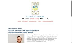 Dr. Christopher Minar Webseite