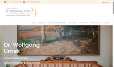 Ao.Univ.Prof. Dr. Wolfgang Helmut Umek Webseite