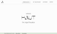 Dr. Anja Pinczker Webseite