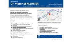 MR Dr. Victor Seklehner Webseite