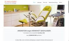 Dr. Helmut Gallistl Webseite