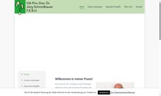 Priv.Doz. Dr. Jörg Schmidbauer Webseite