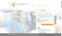 Dr. Oliver Theimer Webseite