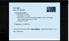 Priv.Doz. Dr. Badereddin Bader Webseite