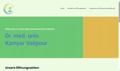 Dr. Kamyar Valipour Webseite