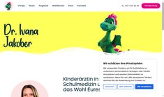 Dr. Ivana Jakober Webseite
