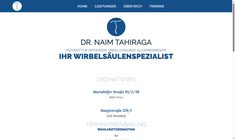 Dr. Naim Tahiraga Webseite