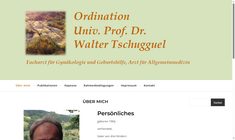 Univ.Prof. Dr. Walter Tschugguel Webseite