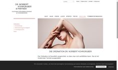 Dr. Norbert Kohrgruber Webseite