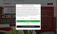 Dr. Birgit Glawar-Morscher Webseite